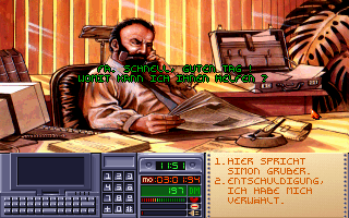 Der Planer (DOS) screenshot: Making
