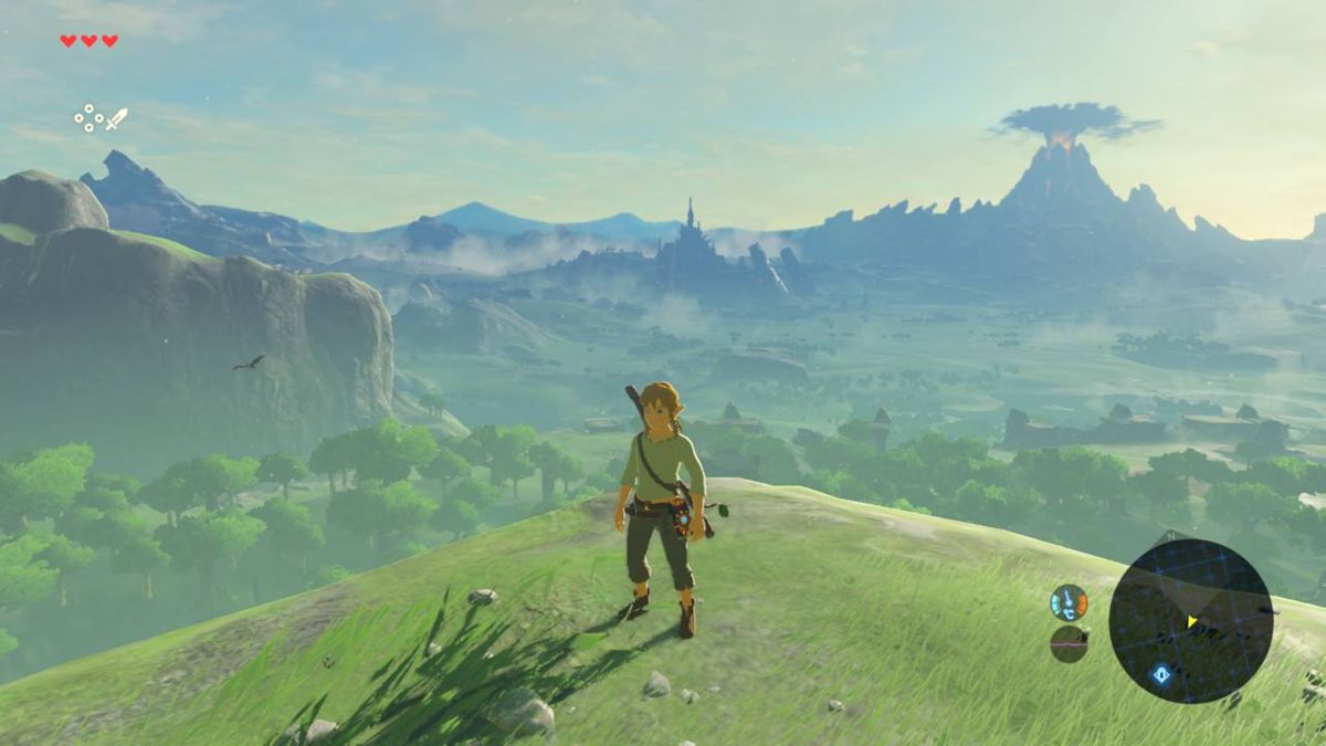 Screenshot Of The Legend Of Zelda Breath Of The Wild Nintendo Switch
