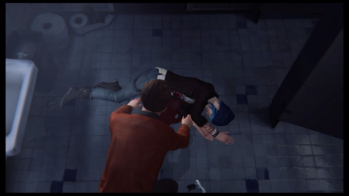 Life Is Strange: Episode 5 - Polarized (PlayStation 4) screenshot: Chloe's murder scene which started the first rewind