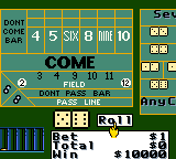 Casino FunPak (Game Gear) screenshot: Let's roll!