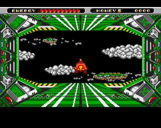 Battle Chopper (Amiga) screenshot: Taking off