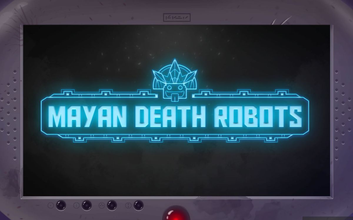 Mayan Death Robots (Windows) screenshot: Title screen