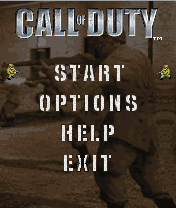 Call of Duty (J2ME) screenshot: Main game screen