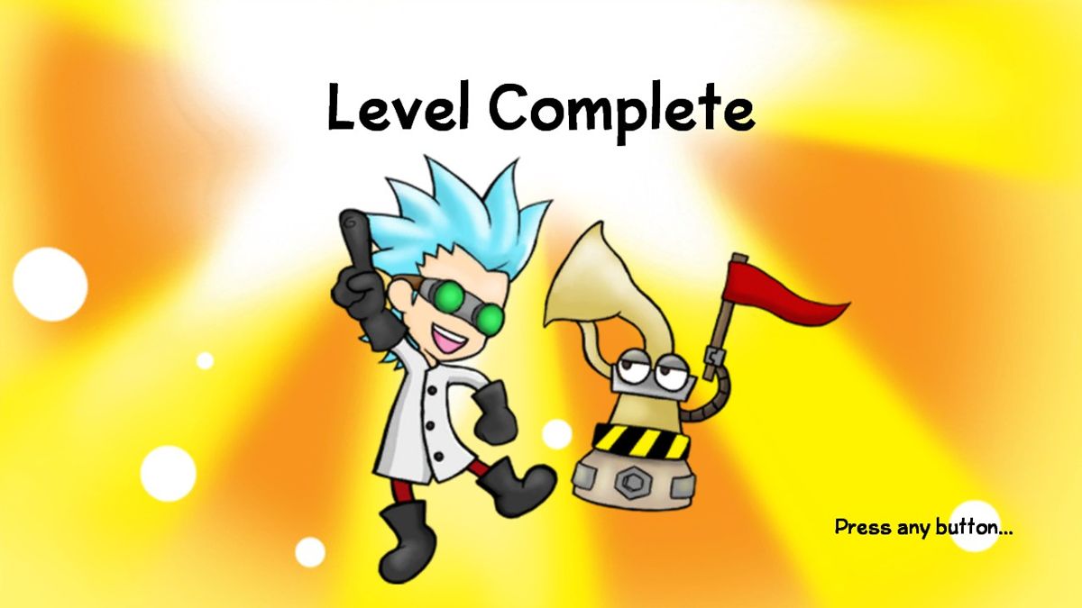 Doc Clock: The Toasted Sandwich of Time (Windows) screenshot: Level completed