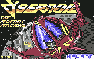 Cybernoid: The Fighting Machine (Commodore 64) screenshot: Loading screen