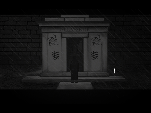 The McCarthy Chronicles: Episode 1 (Windows) screenshot: At the mausoleum