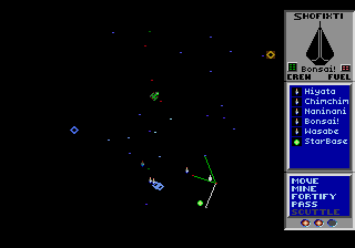Star Control (Genesis) screenshot: Your turn