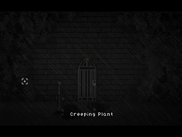 The McCarthy Chronicles: Episode 1 (Windows) screenshot: Door to the back part of the garden