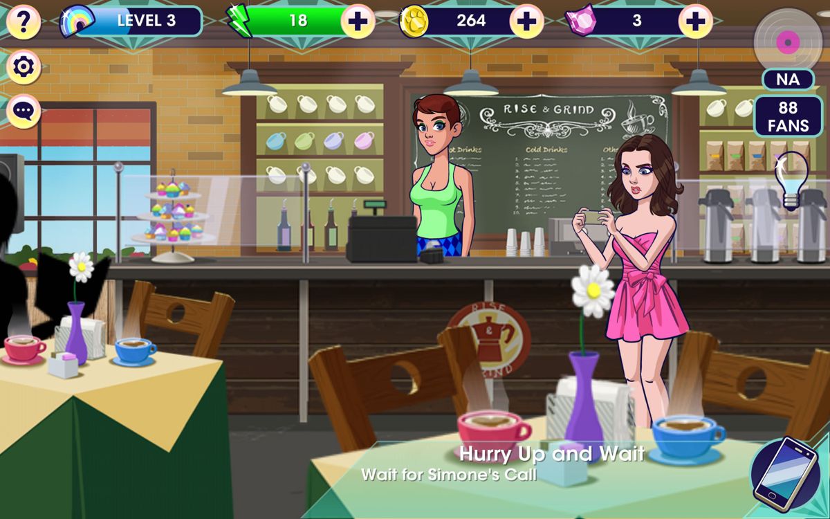 Katy Perry: Pop (Android) screenshot: Some people order you around until you are famous.