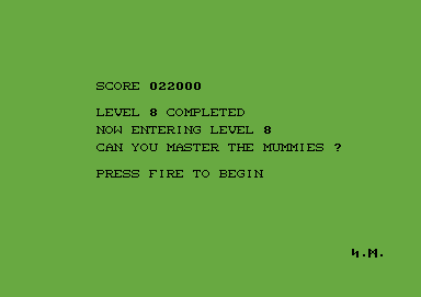 Krystals of Zong (Commodore 64) screenshot: That doesn't seem to make any sense