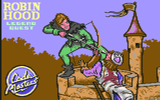 Robin Hood: Legend Quest (Commodore 64) screenshot: Loading screen