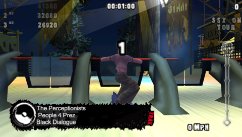 SSX on Tour (PSP) screenshot: Starting Gates