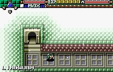 Dicing Knight. (WonderSwan Color) screenshot: The floating cloud world of Lindwurm