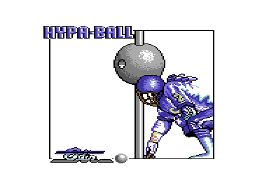 Hypaball (Commodore 64) screenshot: Loading screen