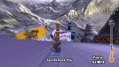 SSX on Tour (PSP) screenshot: Racing