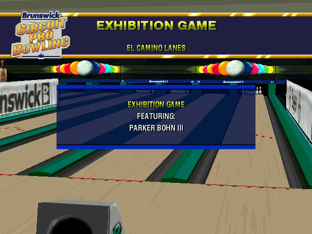 Brunswick Circuit Pro Bowling (Windows) screenshot: Parker Bohn III