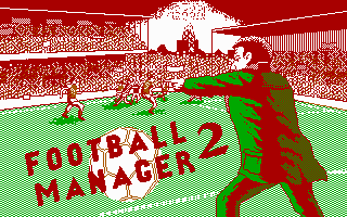 Football Manager 2 (DOS) screenshot: Title screen