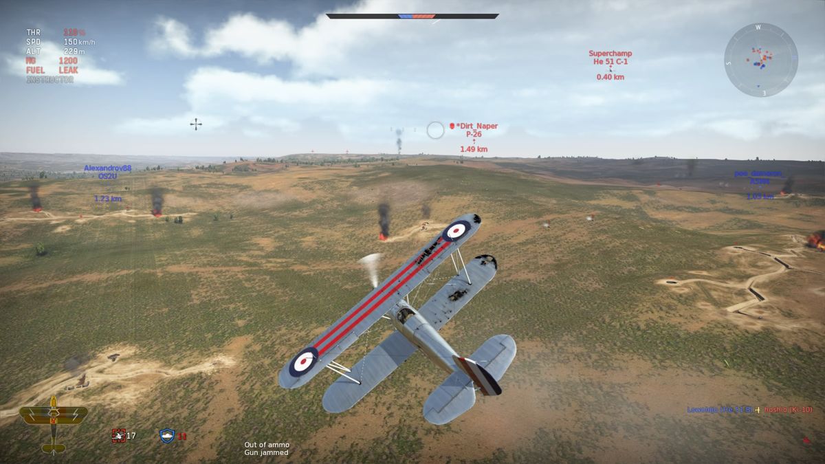 Screenshot of War Thunder (PlayStation 4, 2012) - MobyGames