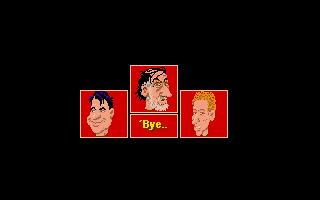 Baron Baldric: A Grave Adventure (DOS) screenshot: See you next time!