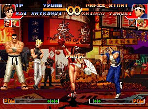 Pin de Under Ground em KOF 97