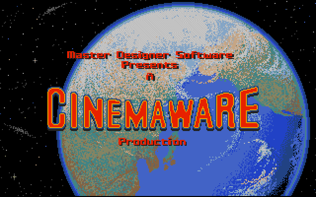 S.D.I. (Atari ST) screenshot: Company Logo Cinemaware