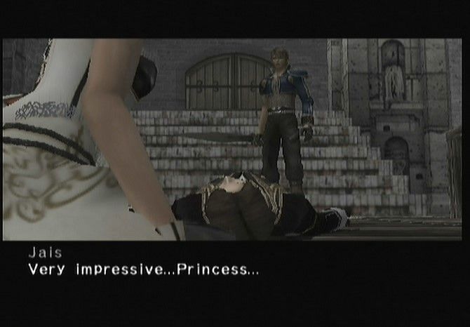 Trapt (PlayStation 2) screenshot: One of the many cut-scenes in the game.