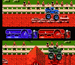 Bigfoot (NES) screenshot: Car Crush