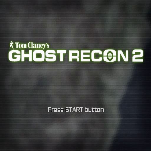 Tom Clancy's Ghost Recon 2: 2007 - First Contact (PlayStation 2) screenshot: The title screen