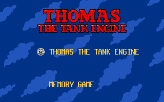Thomas the Tank Engine & Friends (Amiga) screenshot: Choose a game.
