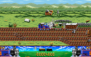 Thomas the Tank Engine & Friends (Amiga) screenshot: Crash!