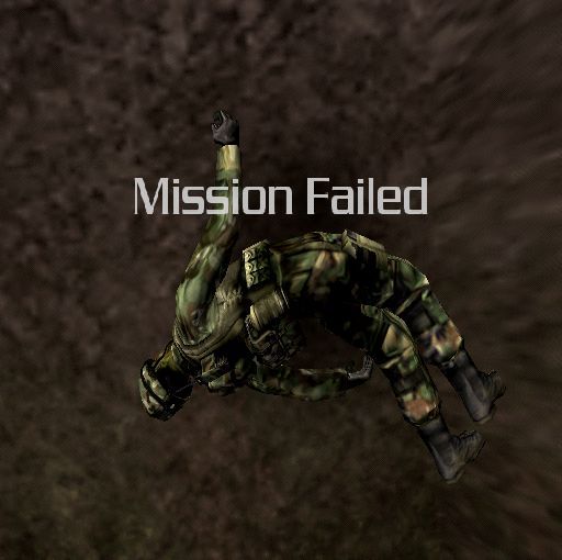 Tom Clancy's Ghost Recon 2: 2007 - First Contact (PlayStation 2) screenshot: Game Over