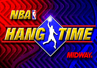 NBA Hangtime (Genesis) screenshot: Title screen