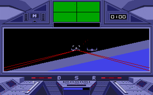S.D.I. (Atari ST) screenshot: Dogfight