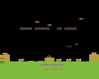 Screenshot of Missile Control (Atari 2600, 1983) - MobyGames