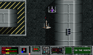 Traffic Department 2192 (DOS) screenshot: In-game action