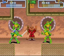 Screenshot of Teenage Mutant Ninja Turtles: Turtles in Time