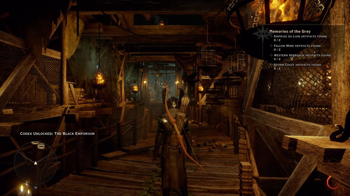 Dragon Age: Inquisition - The Black Emporium (PlayStation 4) screenshot: Arriving at The Black Emporium