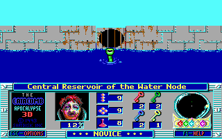 Terror of the Catacombs (DOS) screenshot: We are not alone.