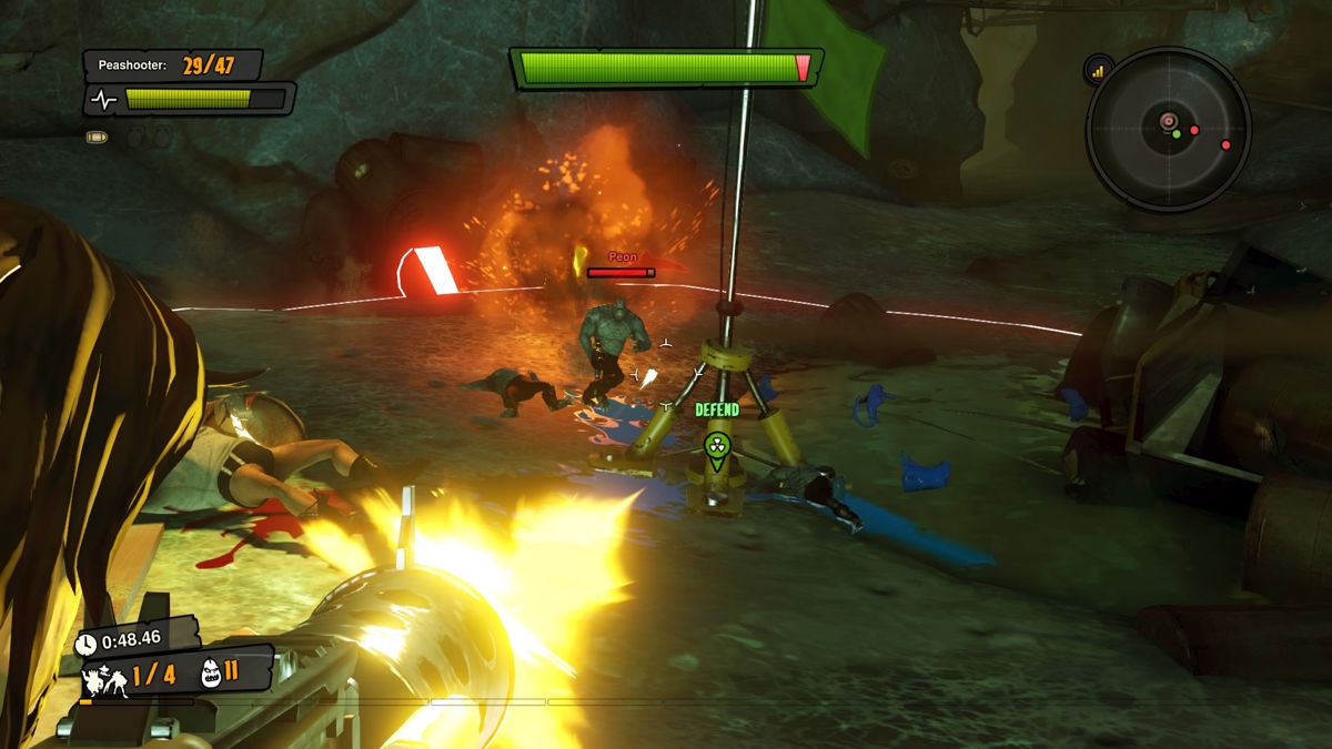 Loadout (PlayStation 4) screenshot: Defending our position