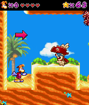 Screenshot of Rayman: Raving Rabbids (J2ME, 2006) - MobyGames