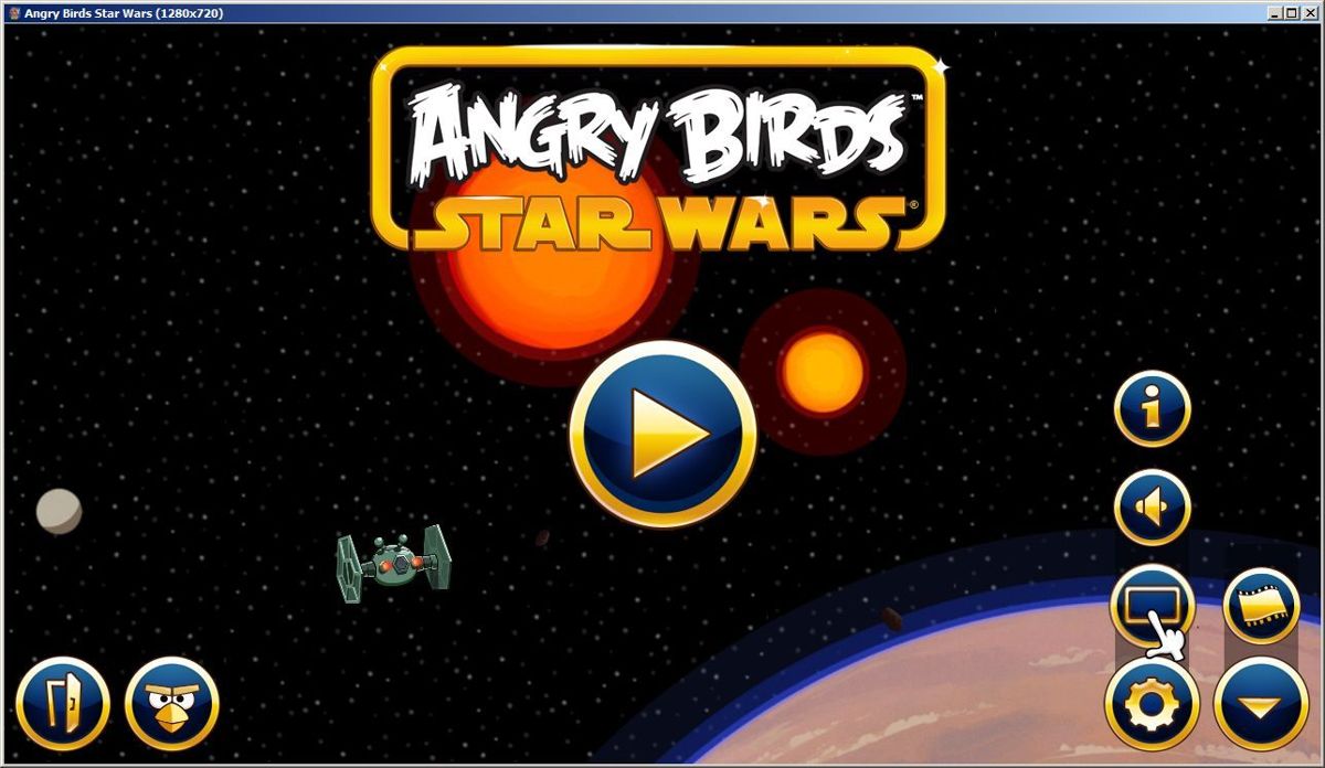 Screenshot of Angry Birds: Star Wars (Windows, 2012) - MobyGames