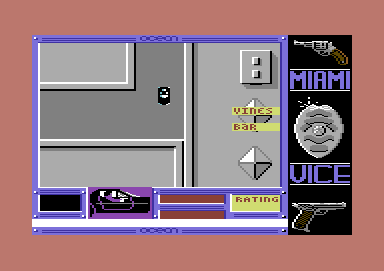 Miami Vice (Commodore 64) screenshot: Game start