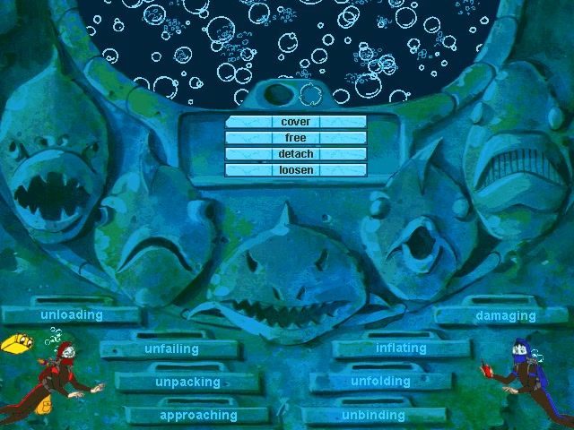 ClueFinders: 5th Grade Adventures (Windows) screenshot: The Fish Within The Fish