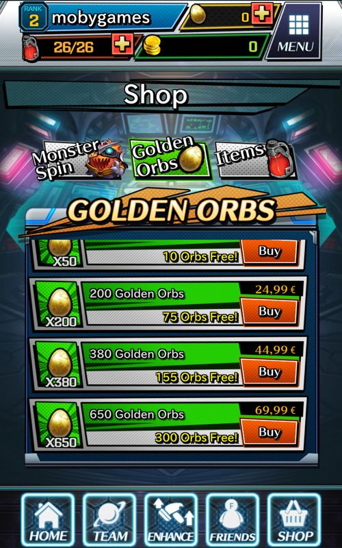 Screenshot of Justice Monsters Five (Android, 2016) MobyGames