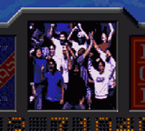 NFL '95 (Game Gear) screenshot: The crows is going wild.