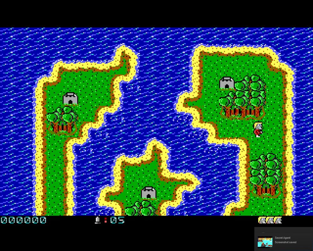 Secret Agent (Windows) screenshot: Mission three's map