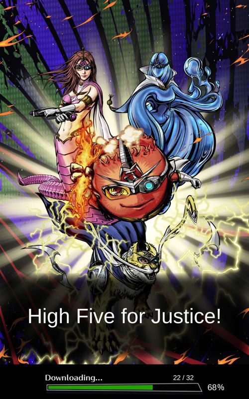 Screenshot of Justice Monsters Five (Android, 2016) MobyGames