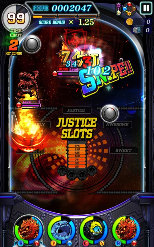 Screenshot of Justice Monsters Five (Android, 2016) MobyGames