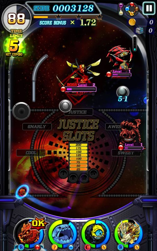 Screenshot of Justice Monsters Five (Android, 2016) MobyGames