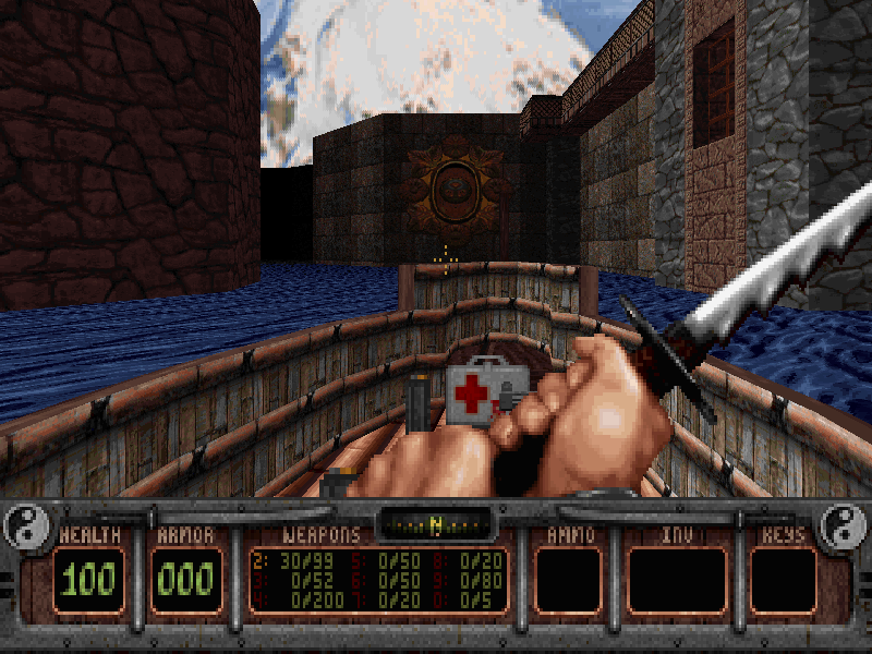Shadow Warrior (Windows) screenshot: Starting the full game